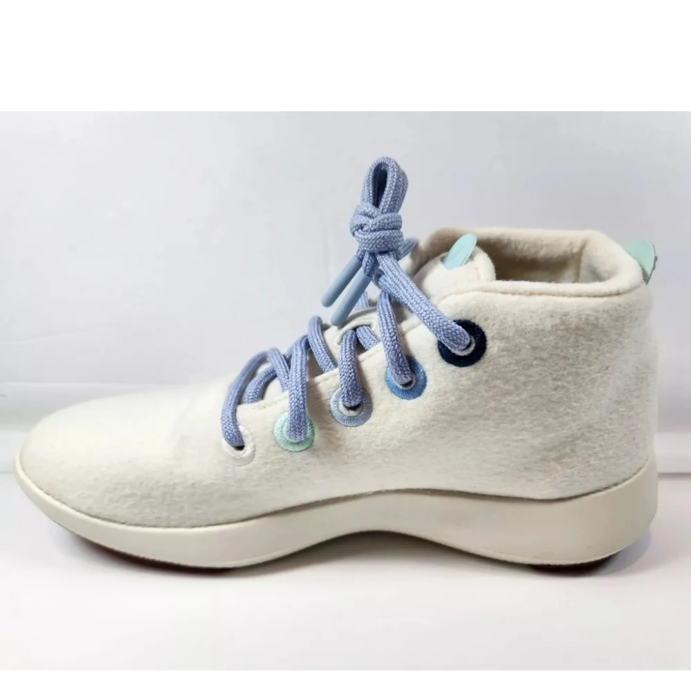 Allbirds Size 9 Wool Runner Up Mizzles Frost White High Top Women Comfort